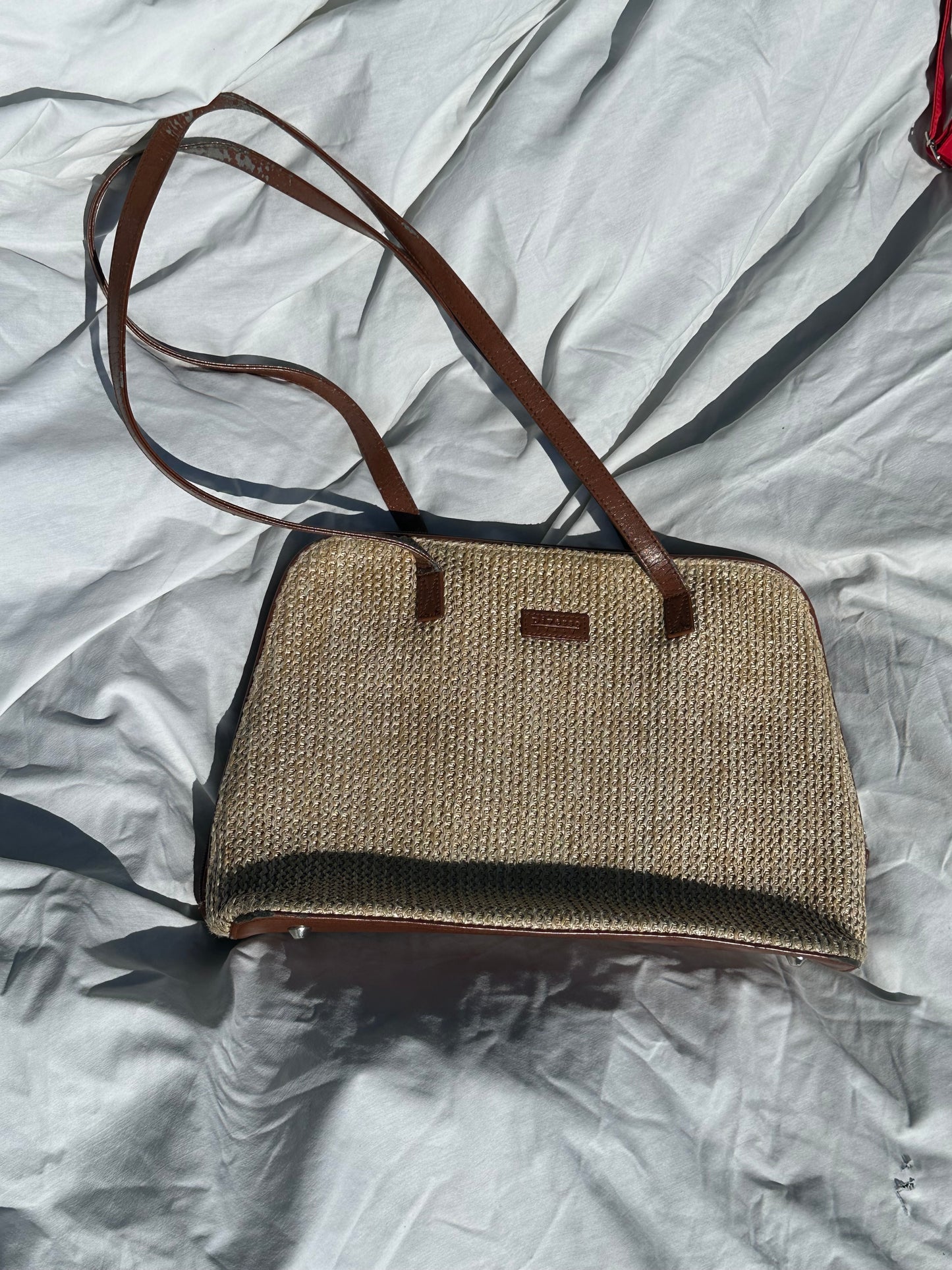 SAC À BANDOULIÈRE PAILLE