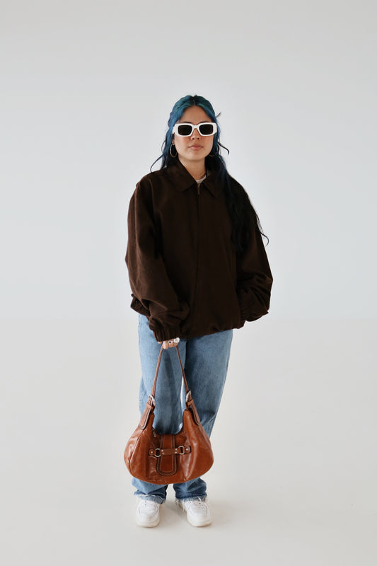 MANTEAU BRUN