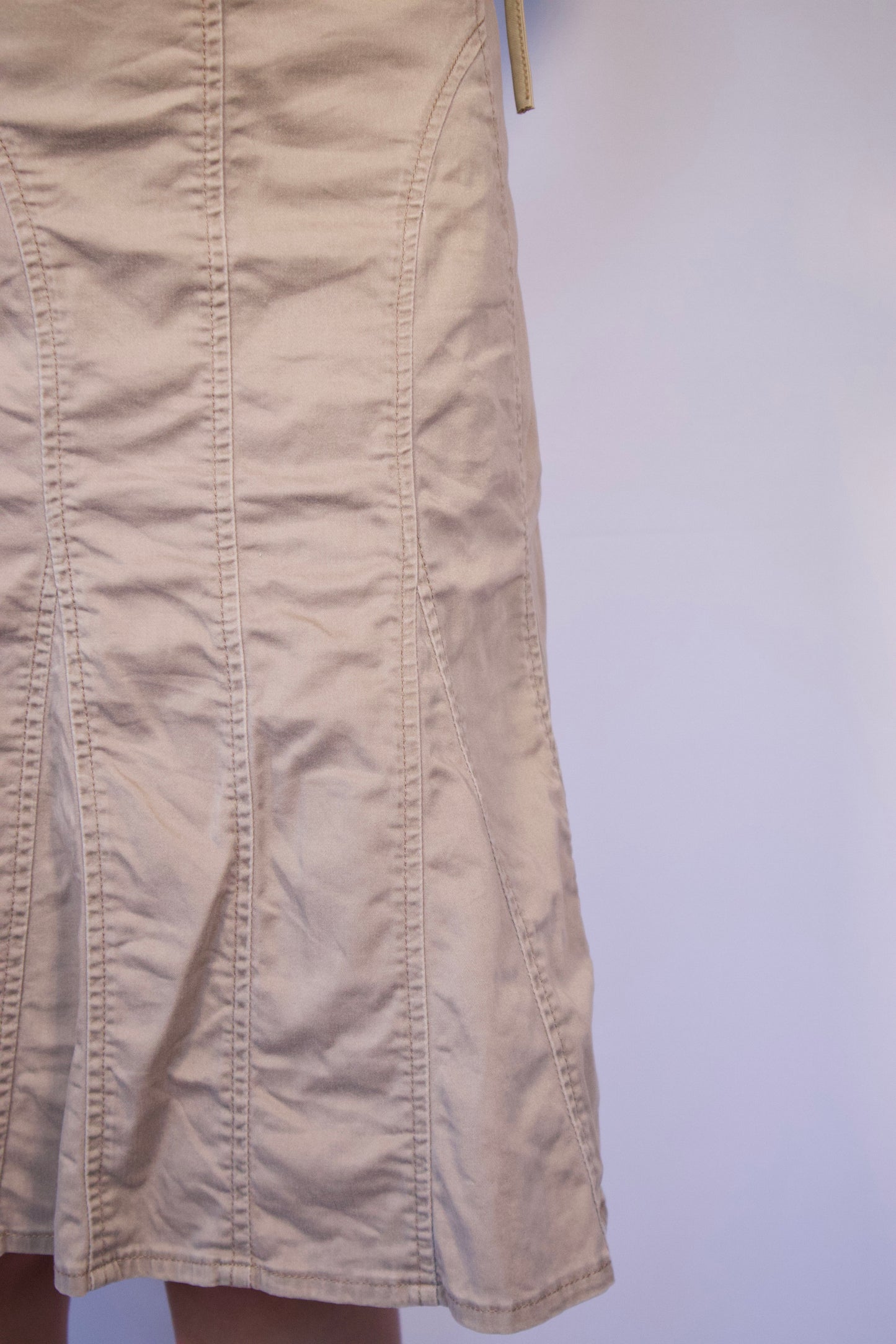 JUPE BEIGE BOHÈME