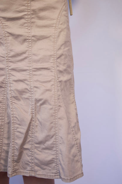 JUPE BEIGE BOHÈME