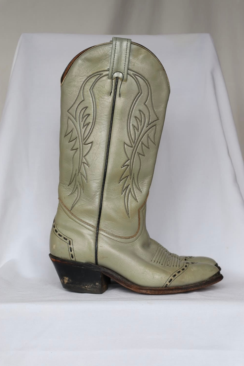 BOTTES COWBOY PISTACHE