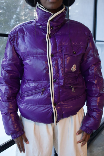 MANTEAU PUFFER MAUVE