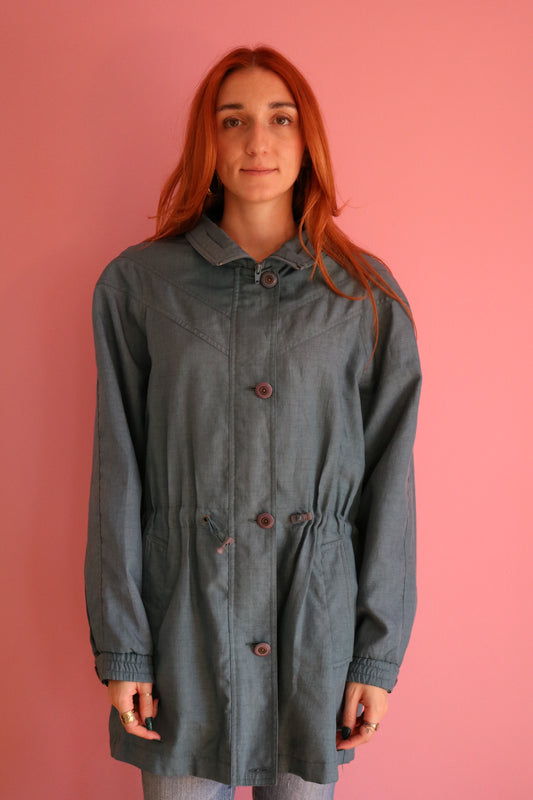 MANTEAU BLEU