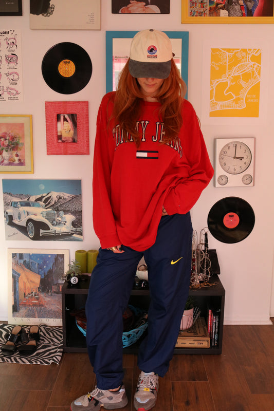 TRACKPANTS BLEU MARINE