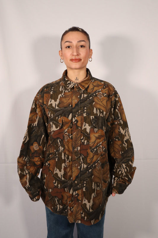 CHEMISE À IMPRIMÉ CAMOUFLAGE