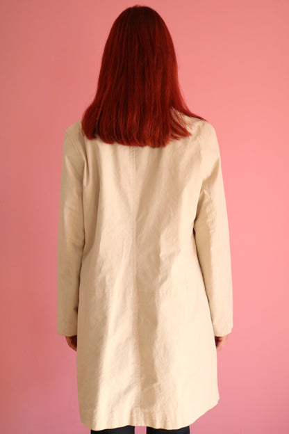 TRENCH COAT BLANC CRÈME