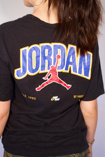 CHANDAIL MANCHES COURTES NOIR DE SPORT