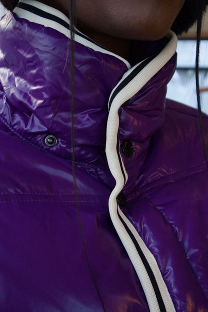 MANTEAU PUFFER MAUVE