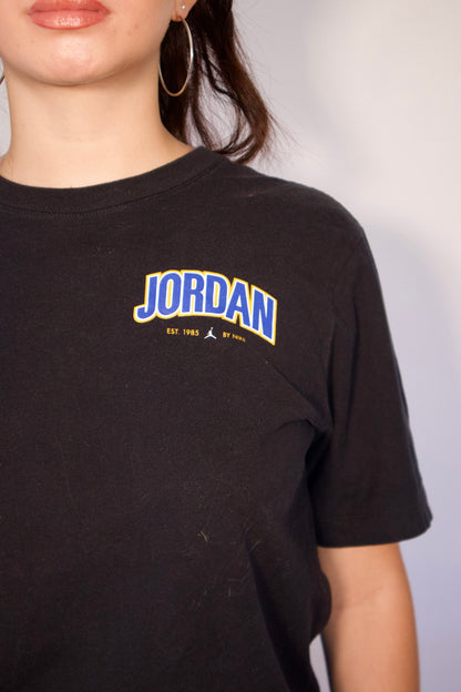 CHANDAIL MANCHES COURTES NOIR DE SPORT
