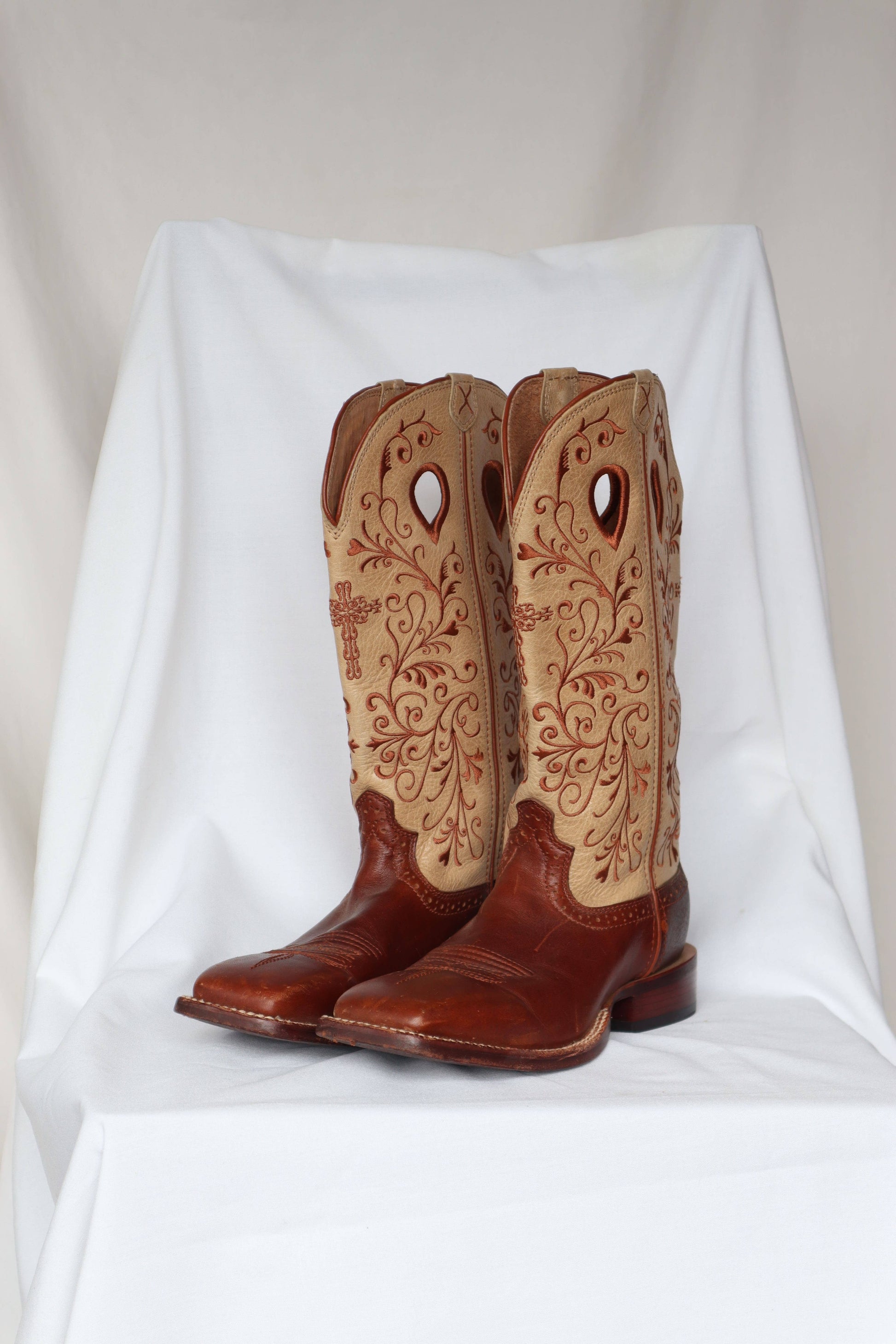 bottes de cuir