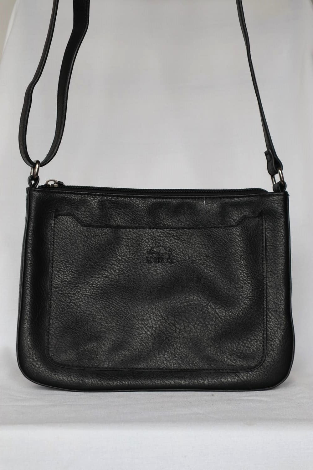 sacoche en cuir noir