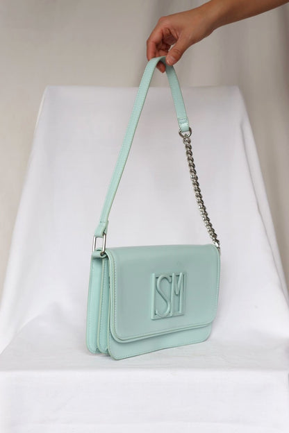 Sacoche bleu cyan