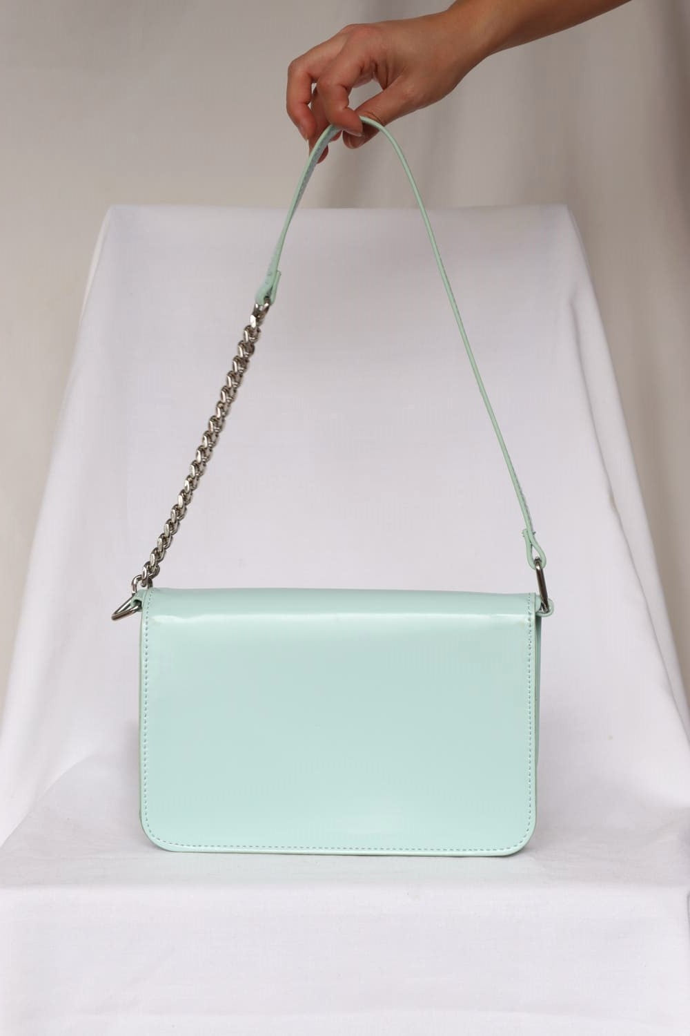 Sacoche bleu cyan