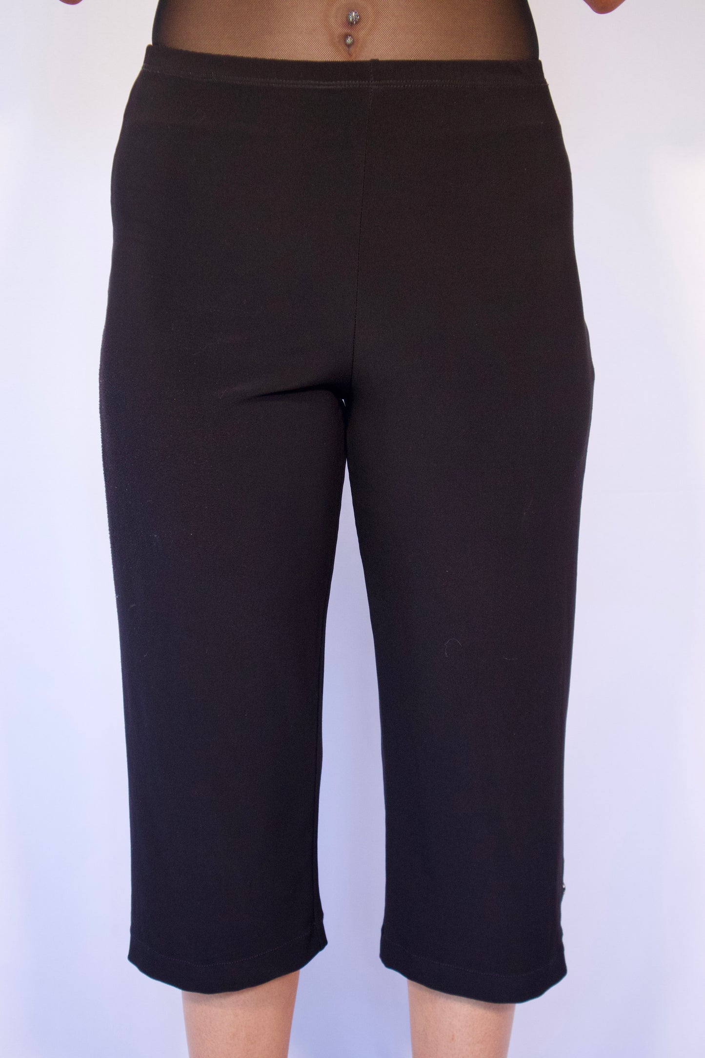 PANTALON CAPRI NOIR