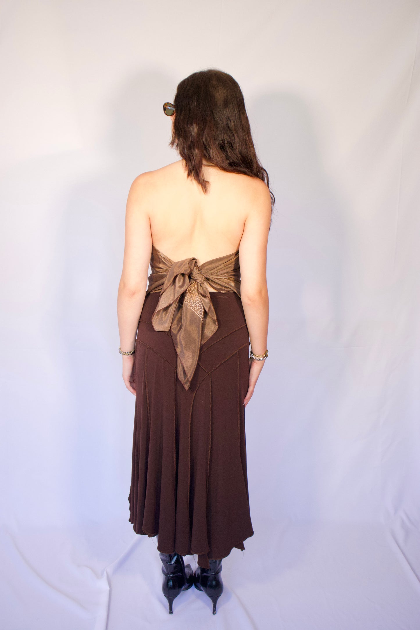 JUPE BRUNE BOHÈME