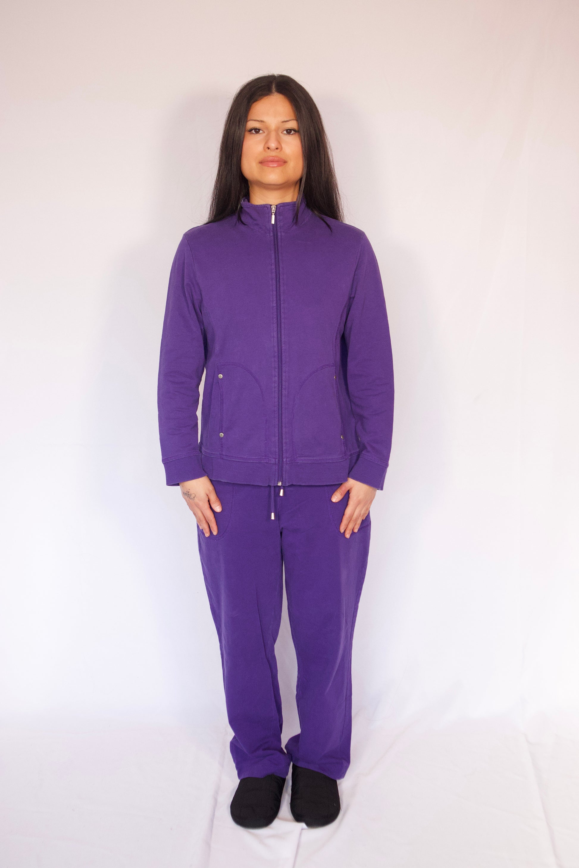 ensemble violet vue de face