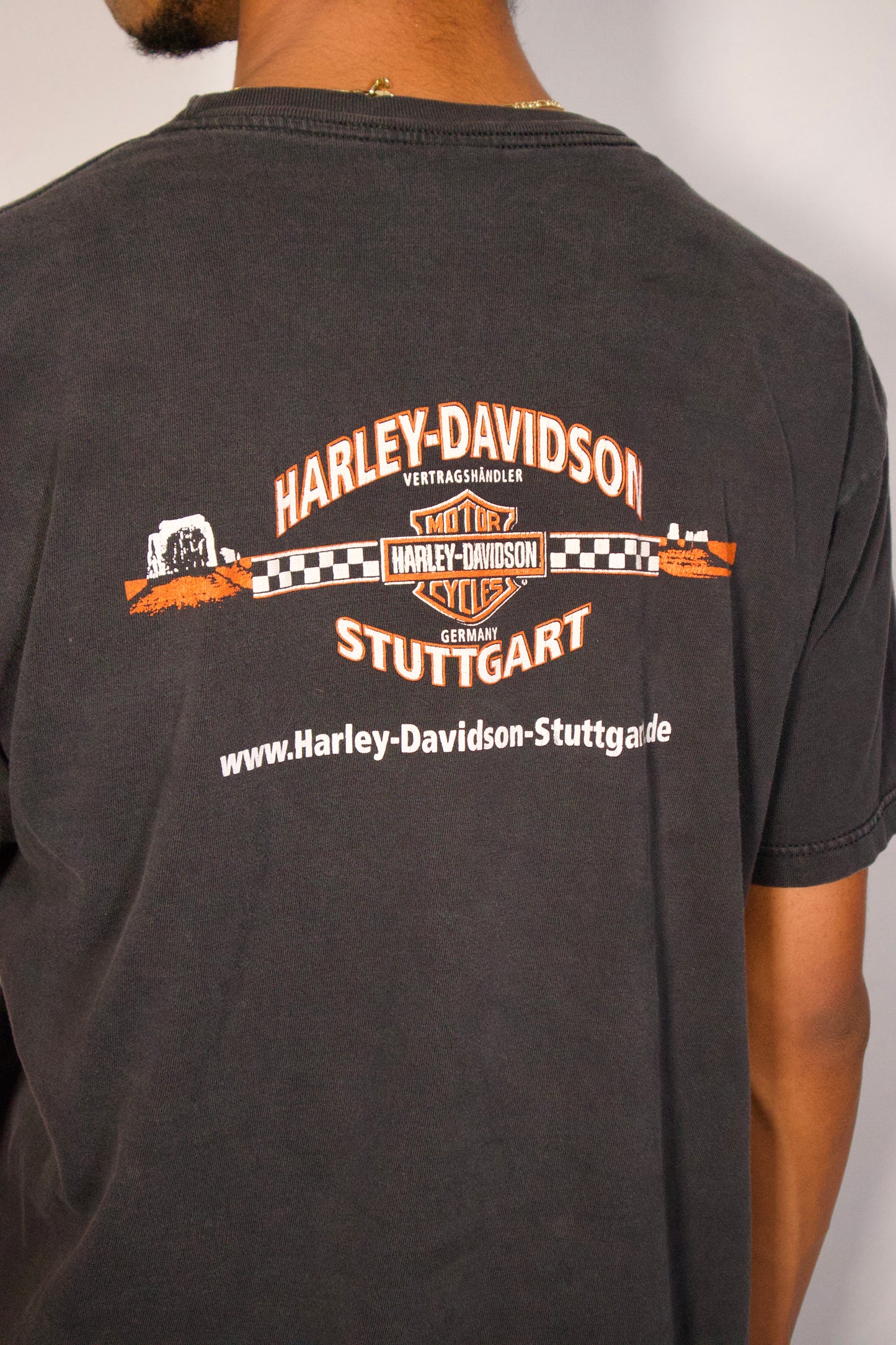 logo Harley Davidson dos t-shirt