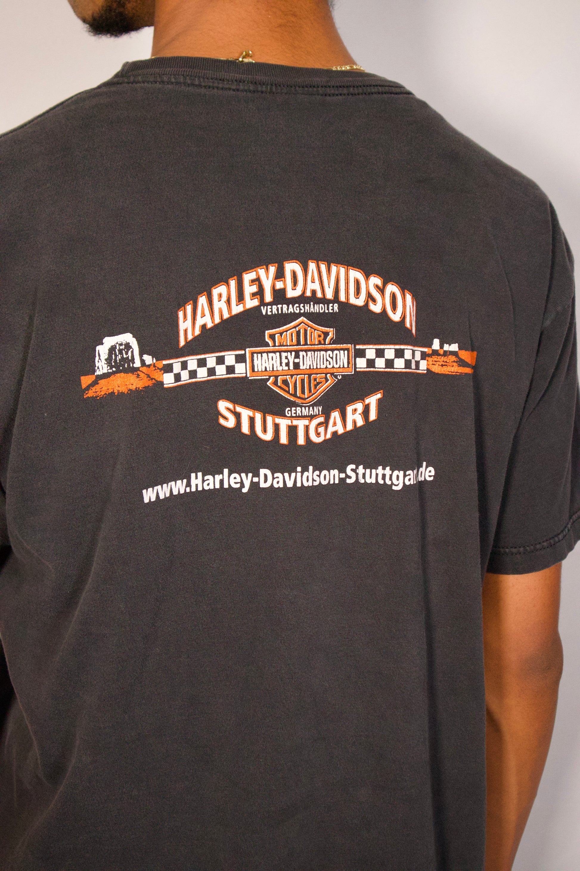 logo Harley Davidson dos t-shirt