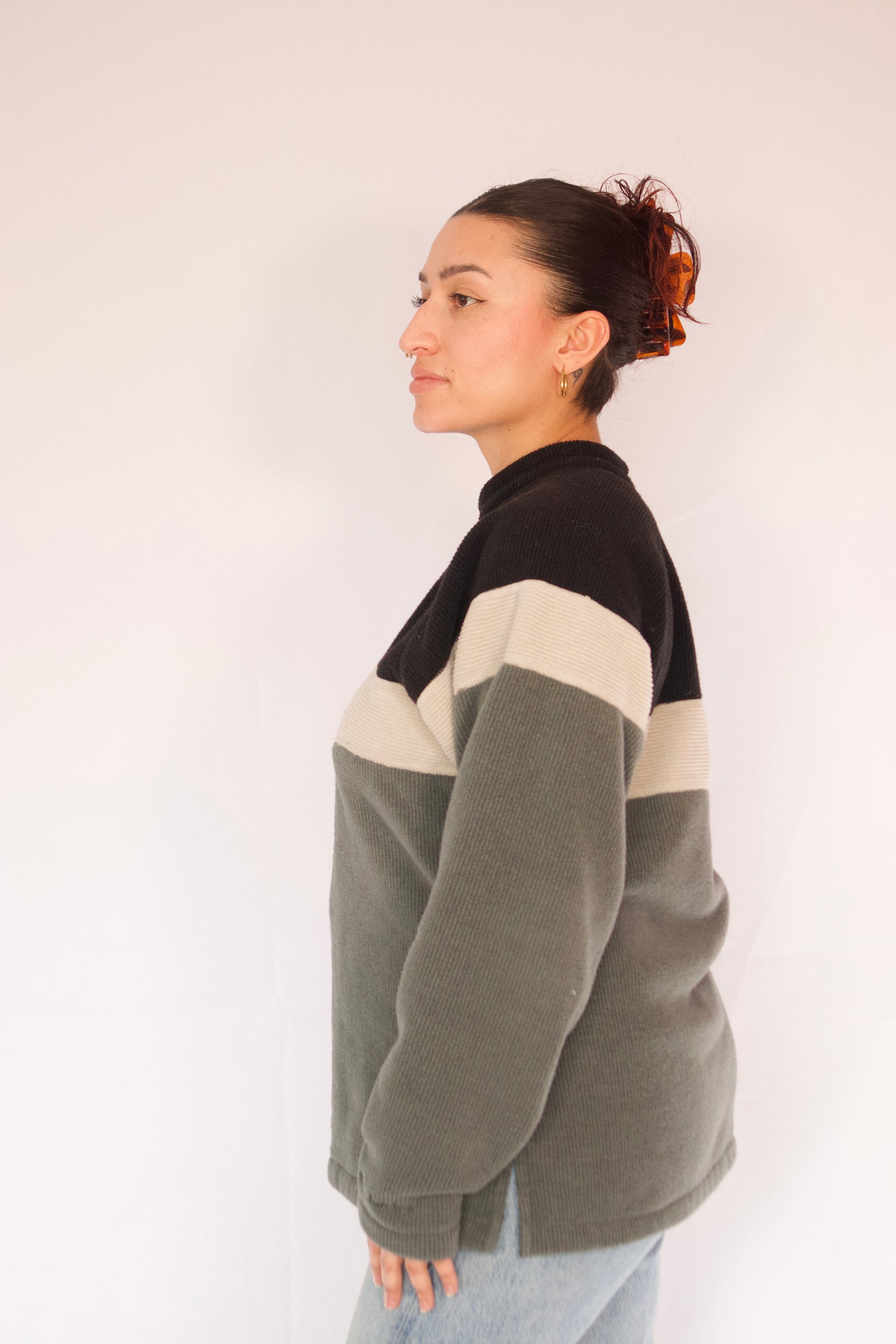 pull Columbia vue de profil