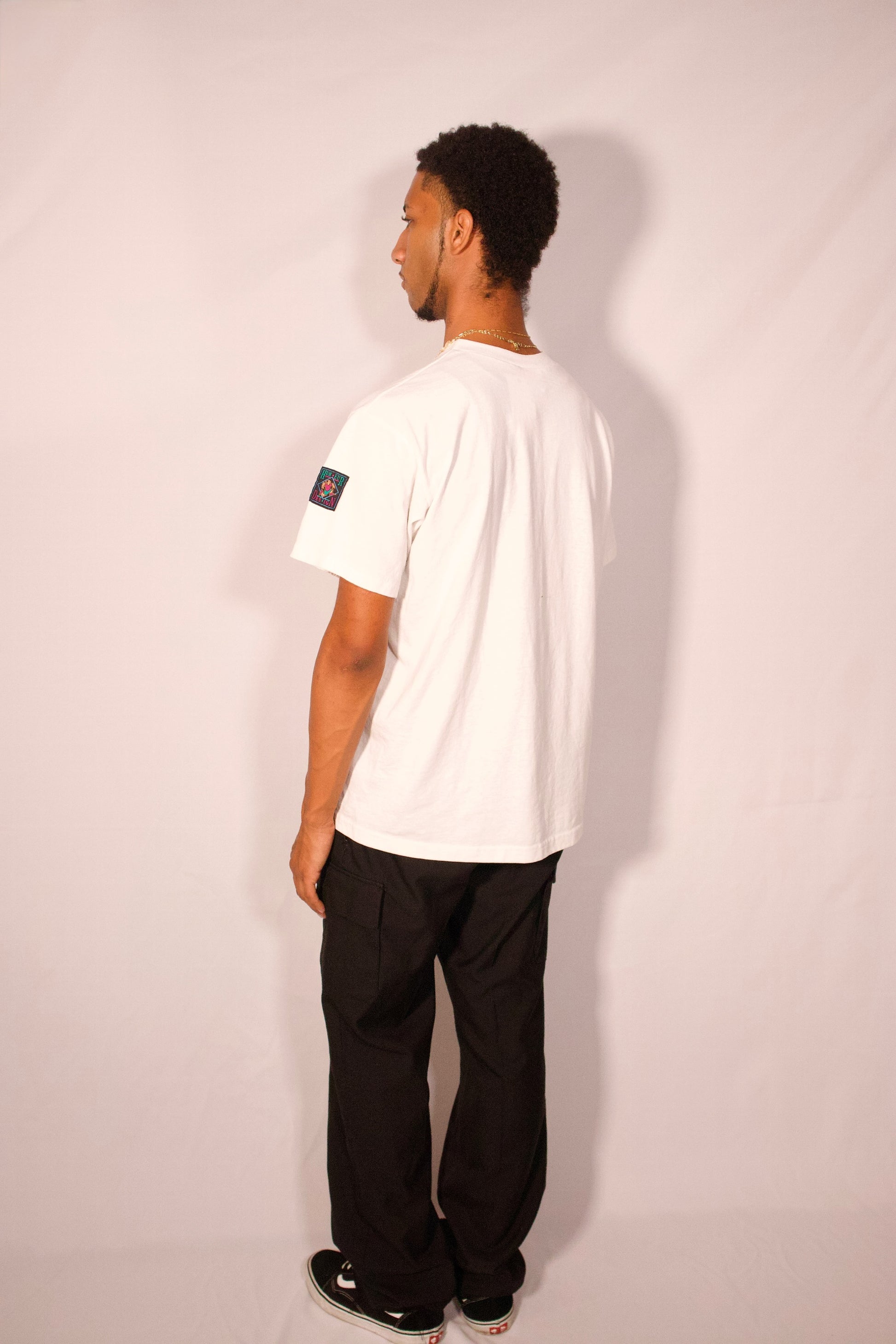 t-shirt Humeur Design vue de dos