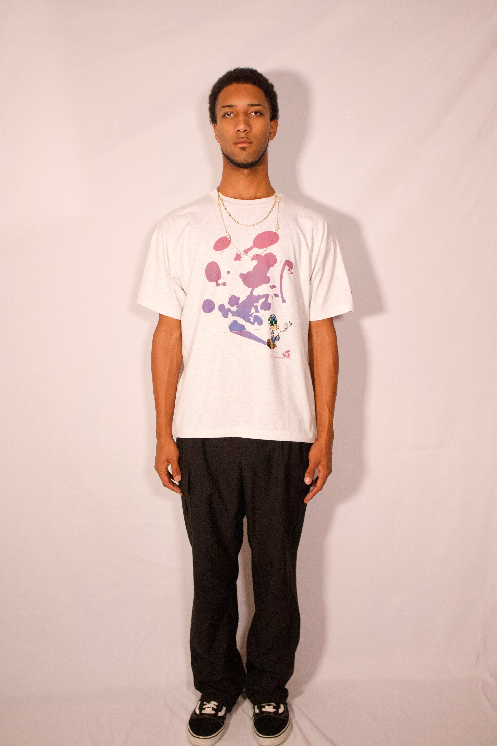 t-shirt gris vue de face