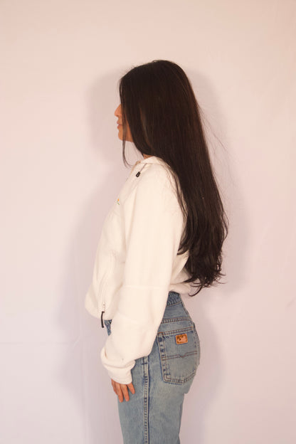 veste polaire Chlorophylle vue de profil