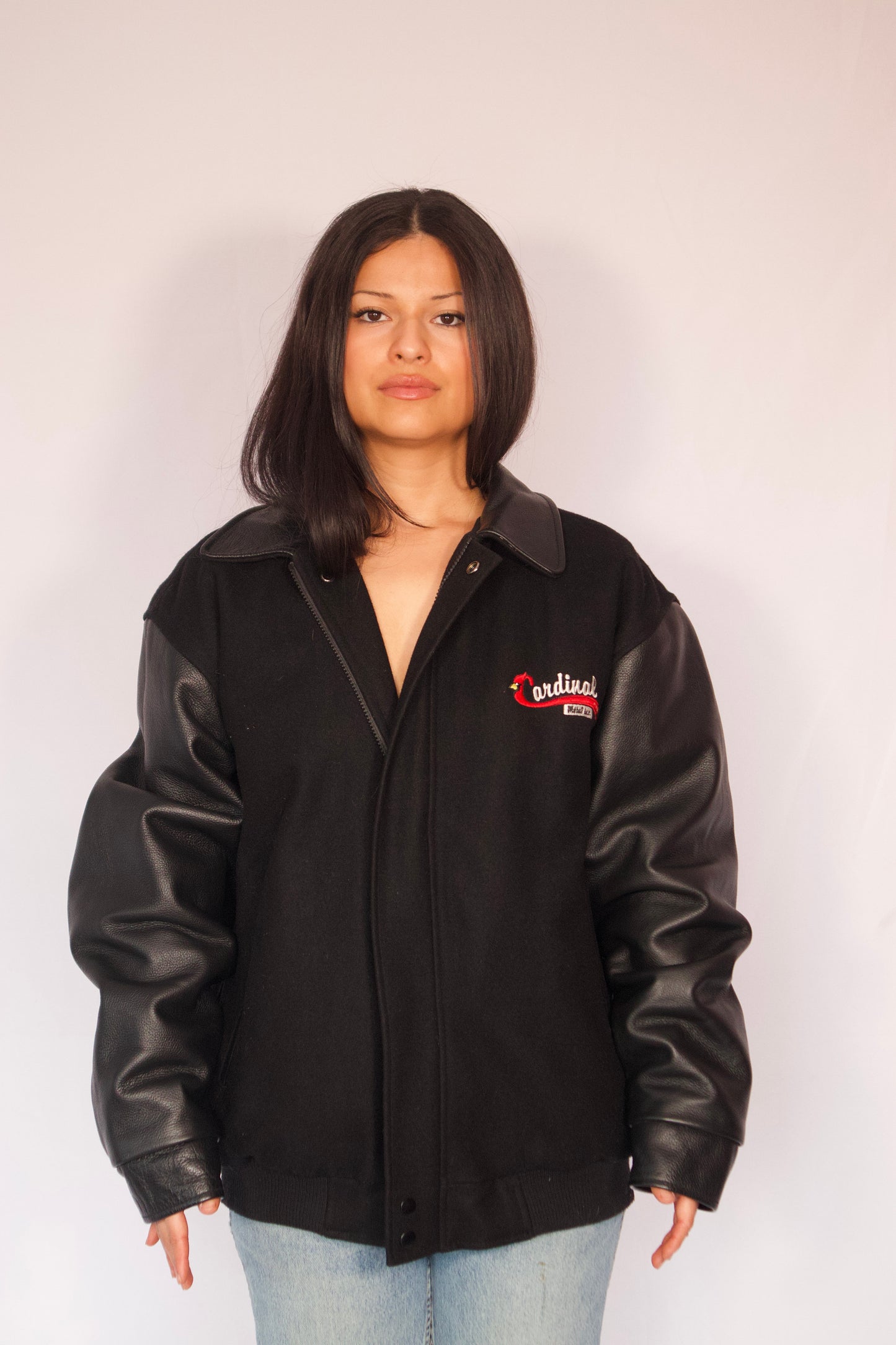 veste varsity North End vue de face